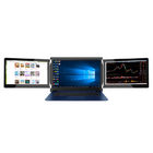 FCC 230cd/m2 10.1&quot; Triple Screen Extension Monitor