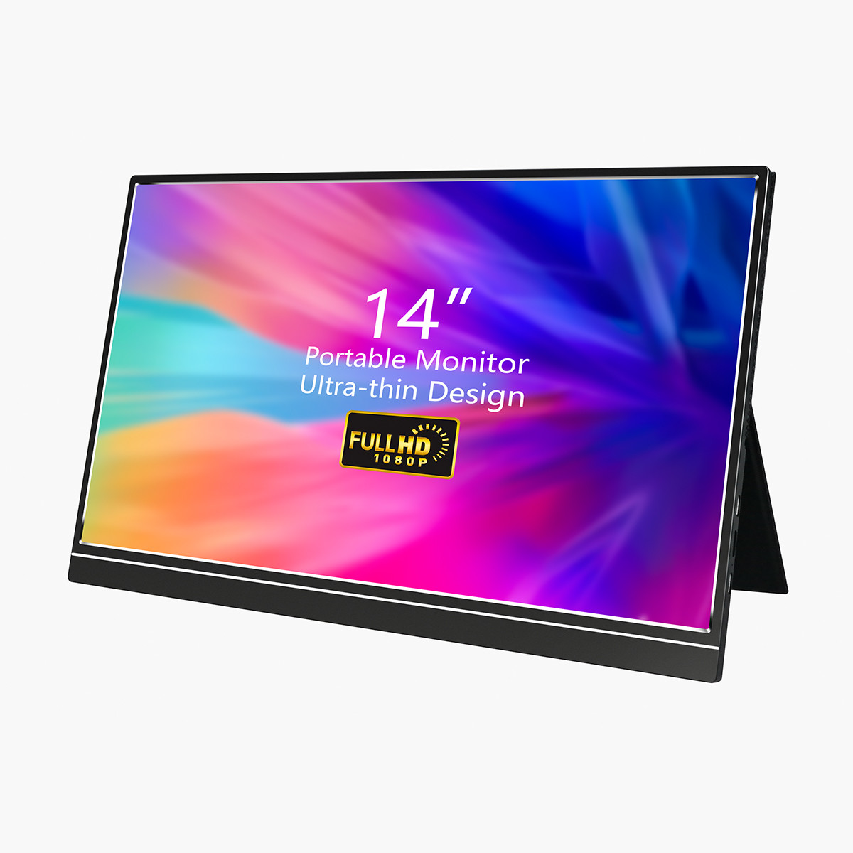 178 Degree Viewing HDR Display Ultra Thin 14 Inch Portable Monitor