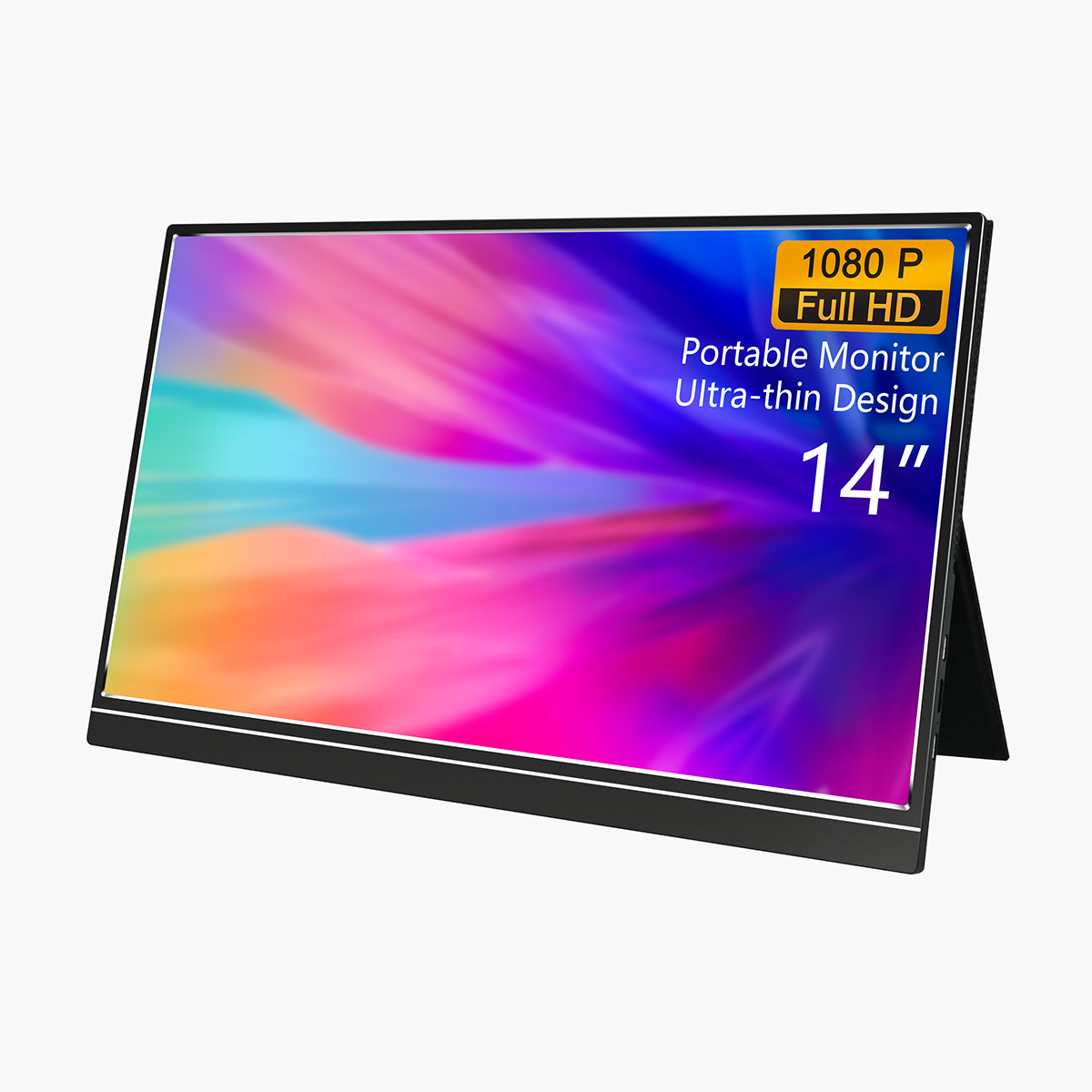 1080P Full HD 14 Inch Portable Monitor For PS4 / XBOX ONE / SWITCH