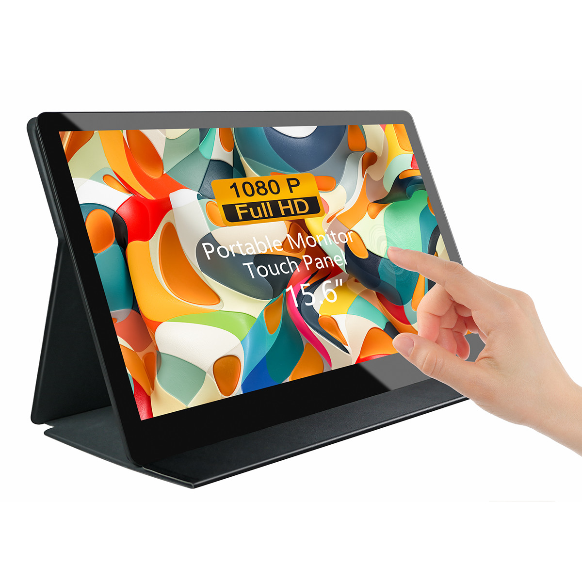 16:9 Aspect Ratio Weight 720g 15.6&quot; USB Touchscreen Portable Monitor