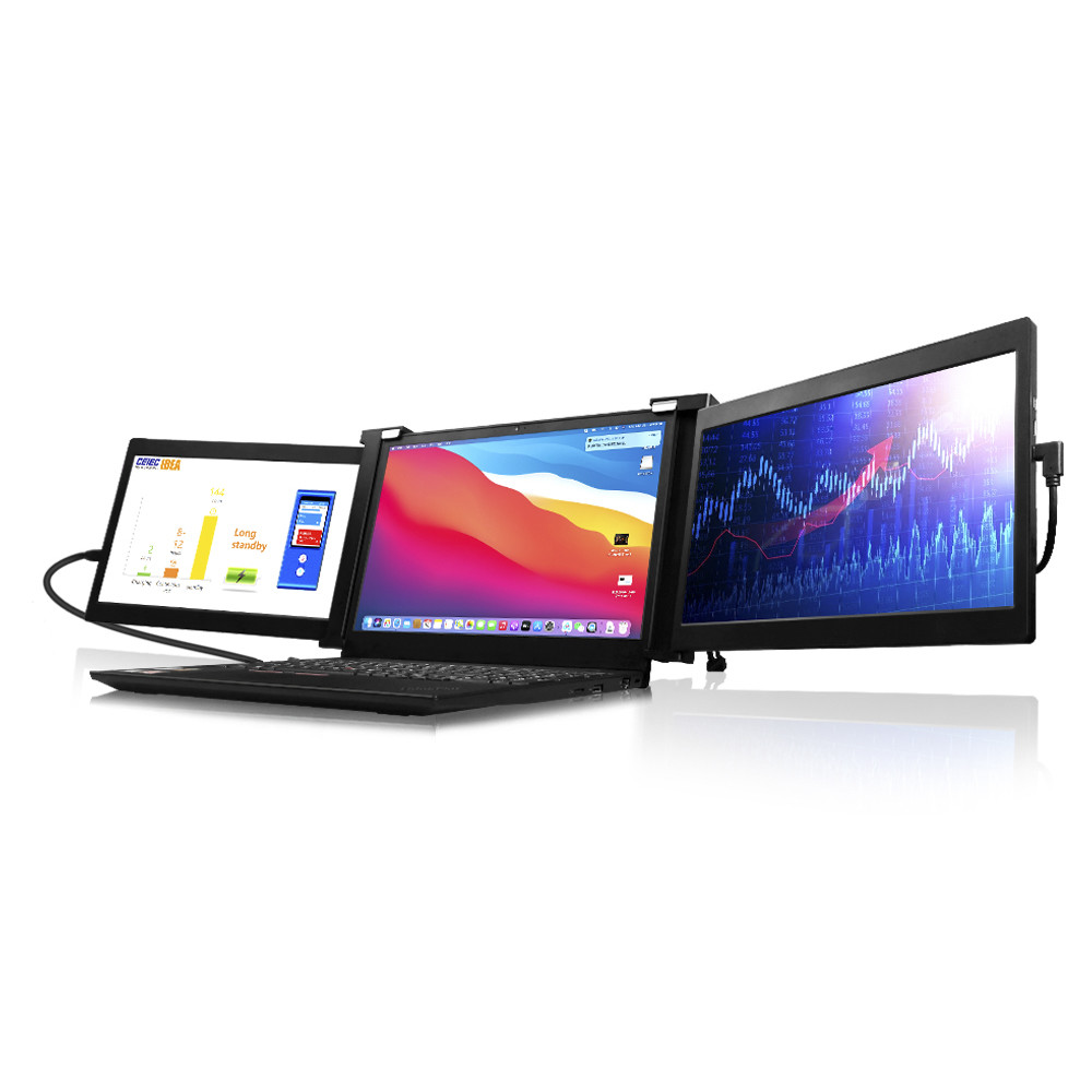 Extension Trio 13.3inch Laptop Portable Monitor Multiple languages