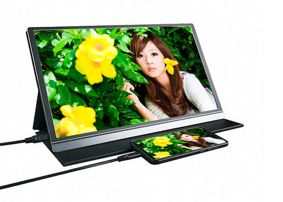 178 Degree View Angle Weight 709g 15.6" Portable Desktop Monitor