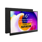 Multiple Language 9mm Thickness Weight 705g 16 Inch Portable Monitor