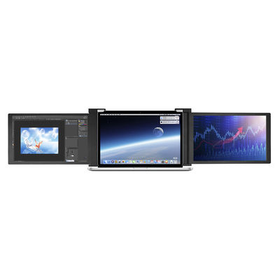 Full HD 10.1inch Triple Screen Laptop Monitor Type C USB Input